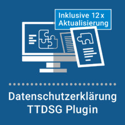DSGVO-TTDSG Plugin